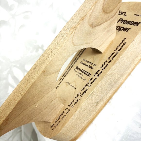 Vintage Talon Point Presser and Clapper Item 7561 EUC - Picture 5 of 12